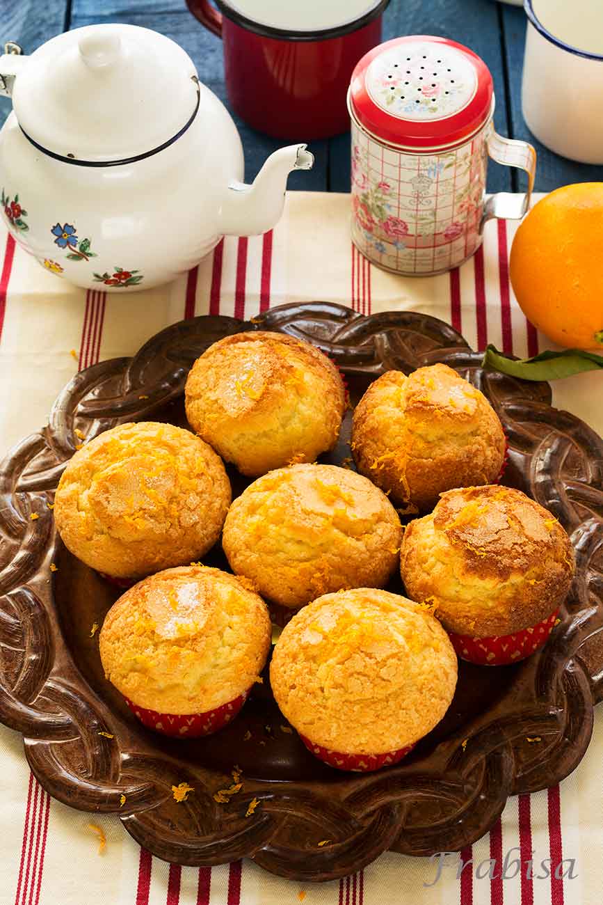 Madalenas Clásicas de Naranja La Cocina de Frabisa La Cocina de Frabisa