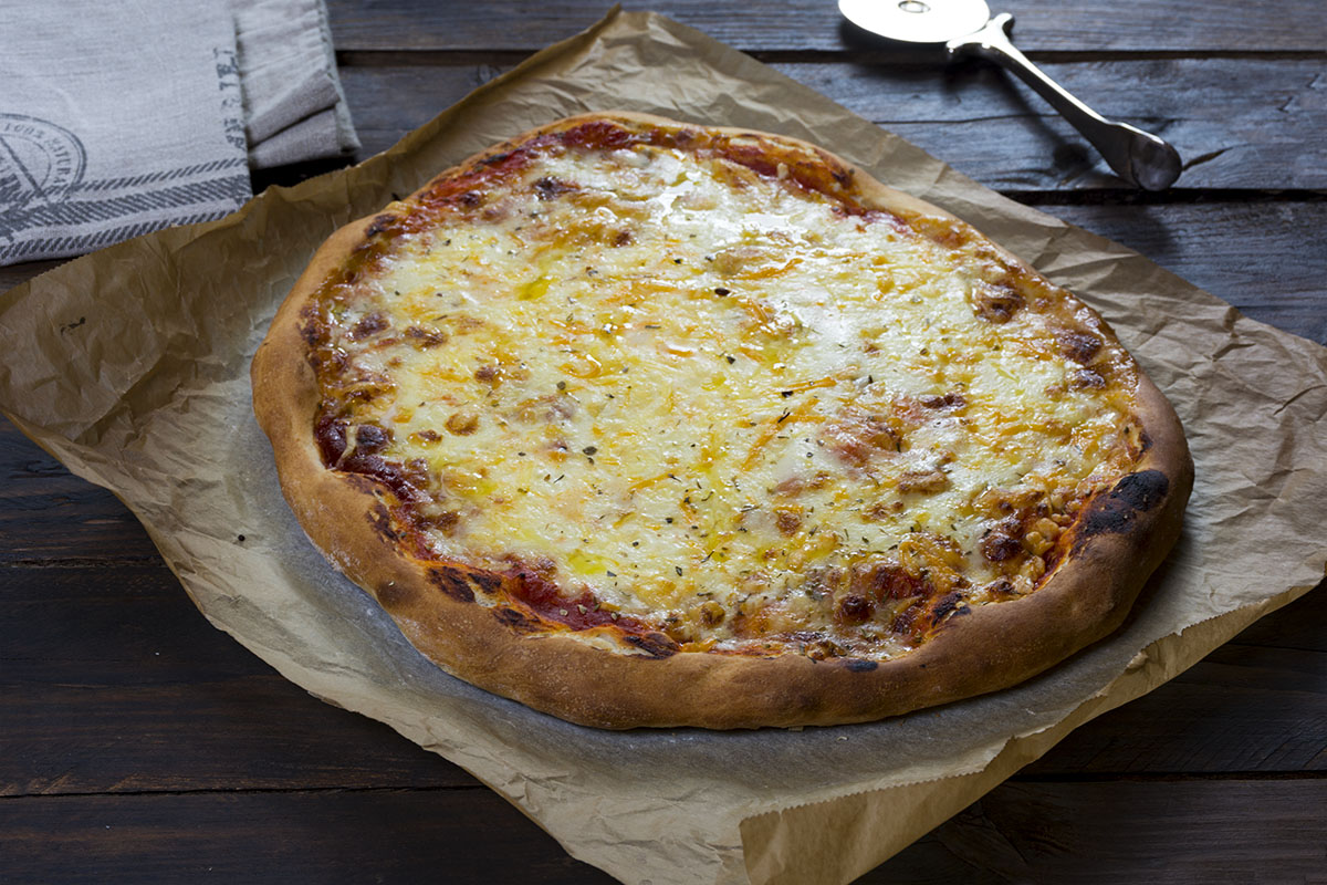 Pizza italiana a los 4 quesos - La Cocina de Frabisa La Cocina de Frabisa