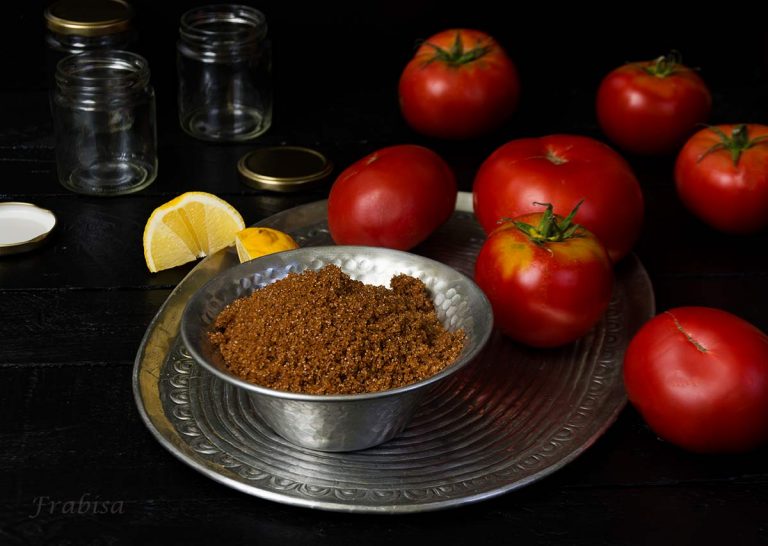 Mermelada de tomate y azúcar moreno - La Cocina de Frabisa La Cocina de