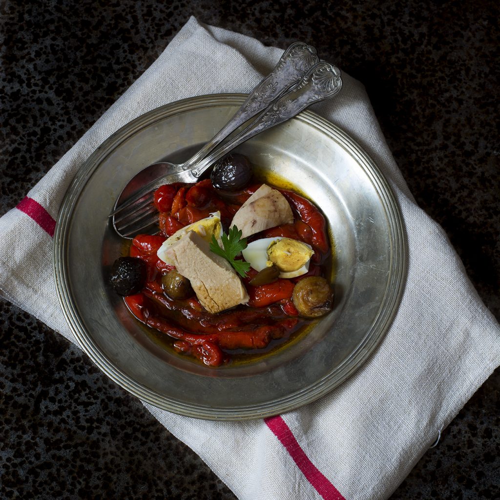 ensalada pimientos