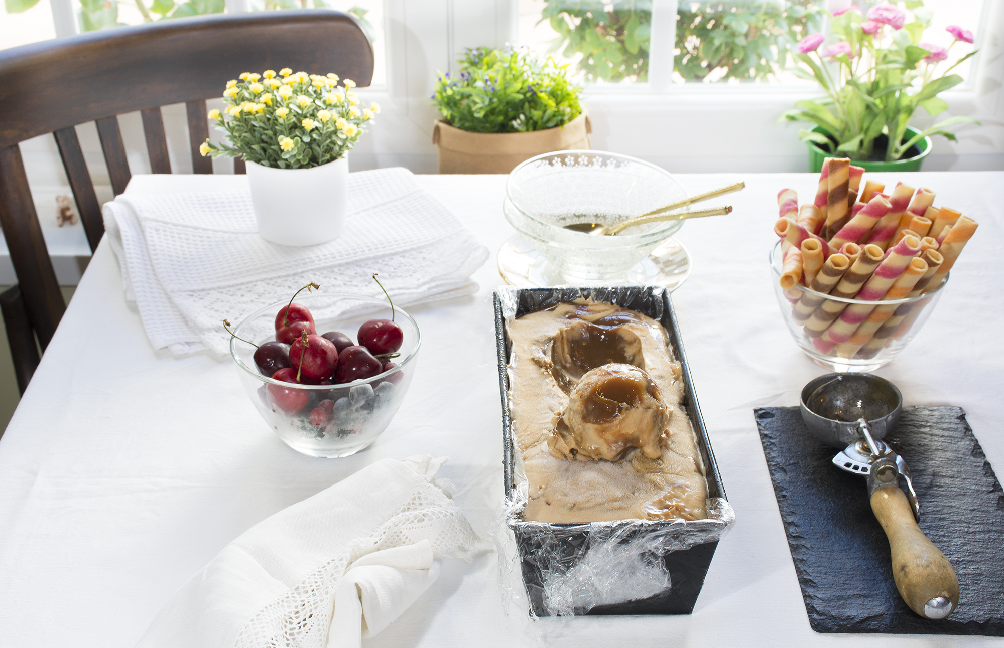 helado marmolado de dulce de leche 1