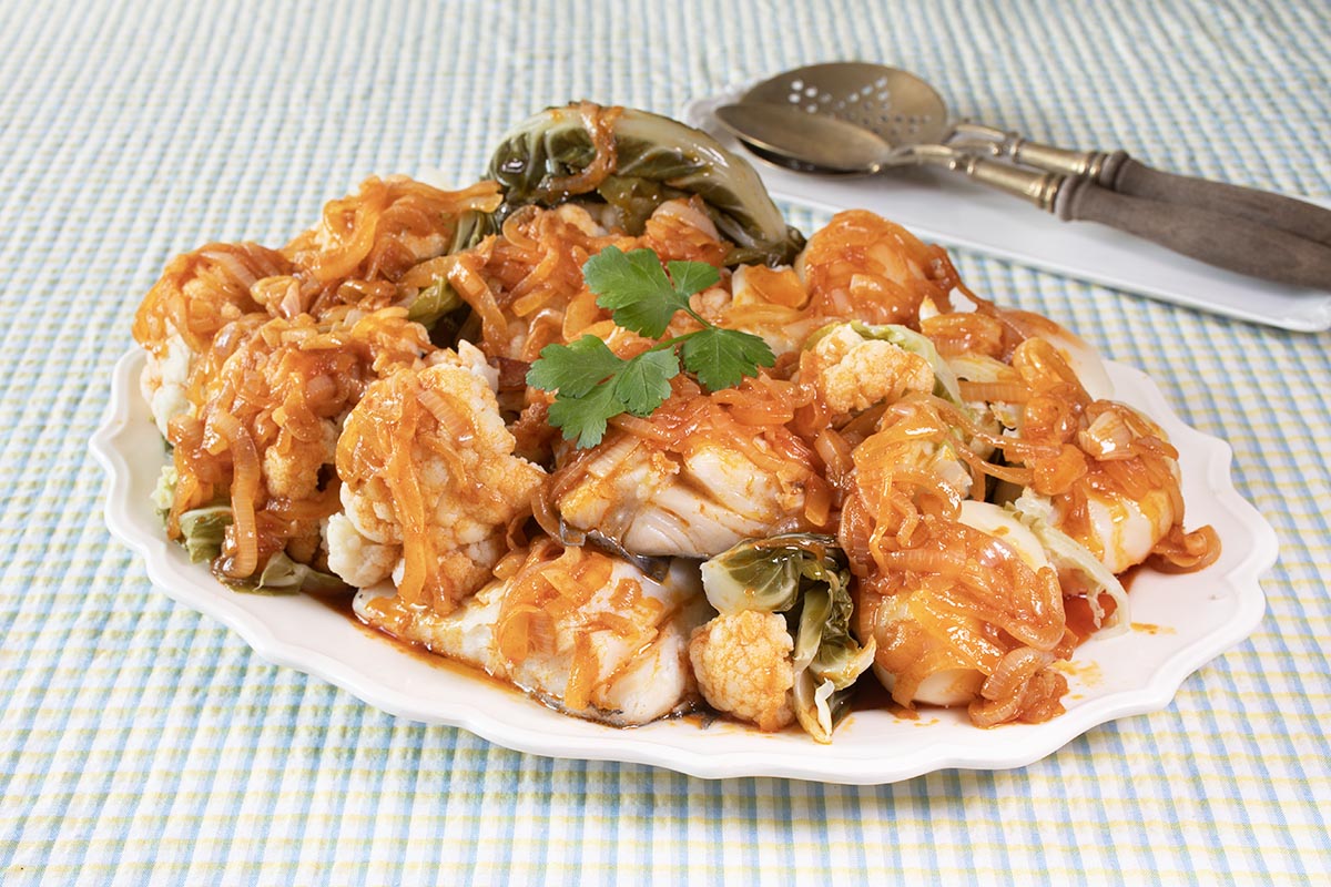 BACALAO CON COLIFLOR