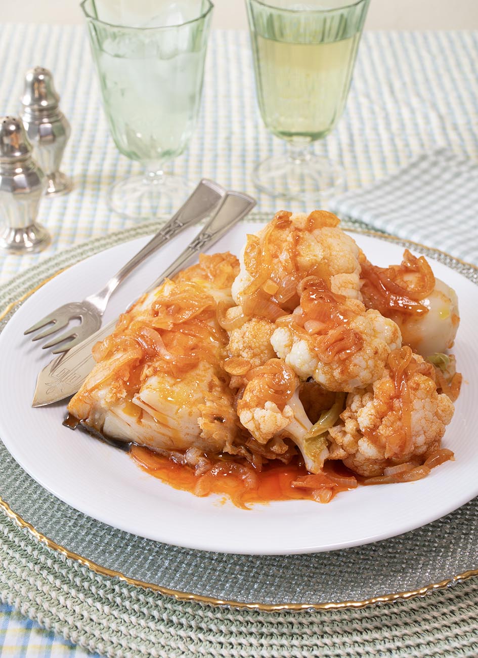 BACALAO CON COLIFLOR