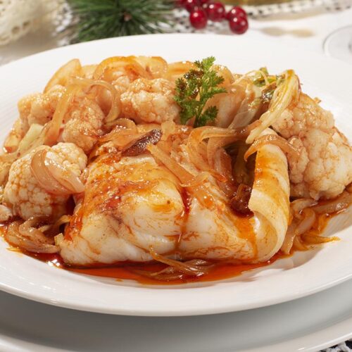 BACALAO CON COLIFLOR
