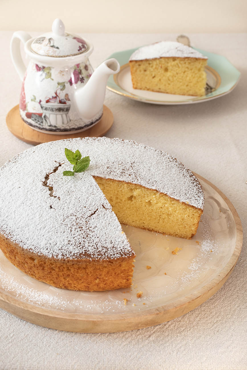 bizcocho de ricotta y limon