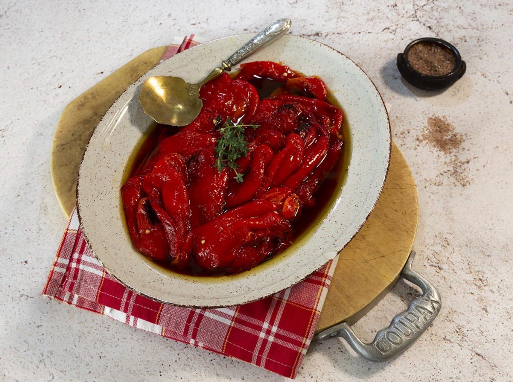 Pimientos Morrones Asados Al Horno. Conservas - La Cocina De Frabisa La ...