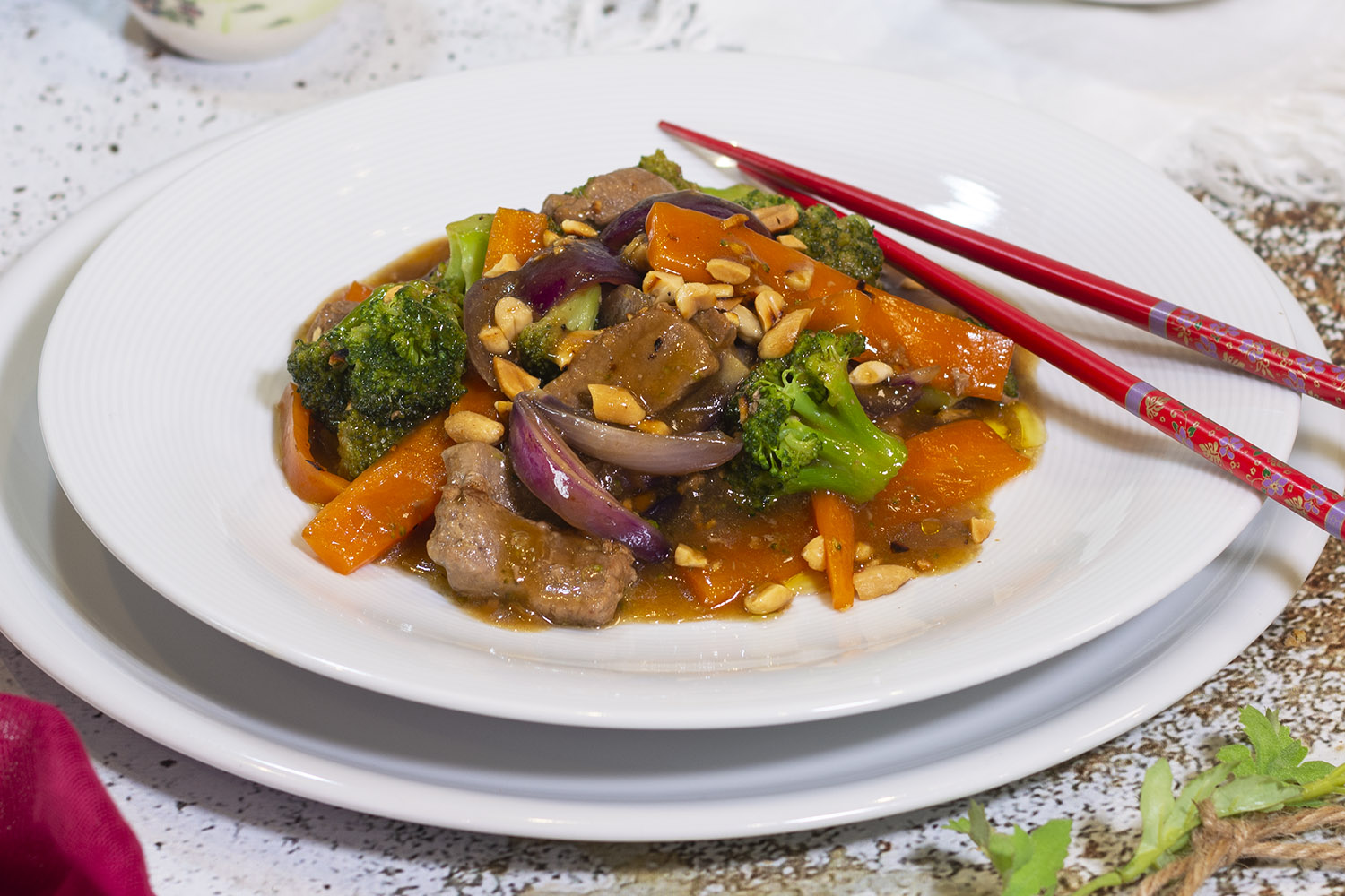 Salteado de verduras y ternera al wok. VIDEO. - La Cocina de Frabisa La  Cocina de Frabisa