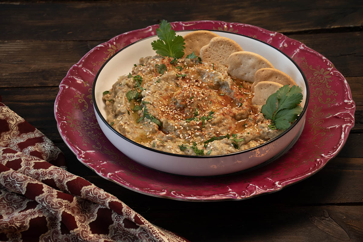 HUMMUS DE BERENJENAS