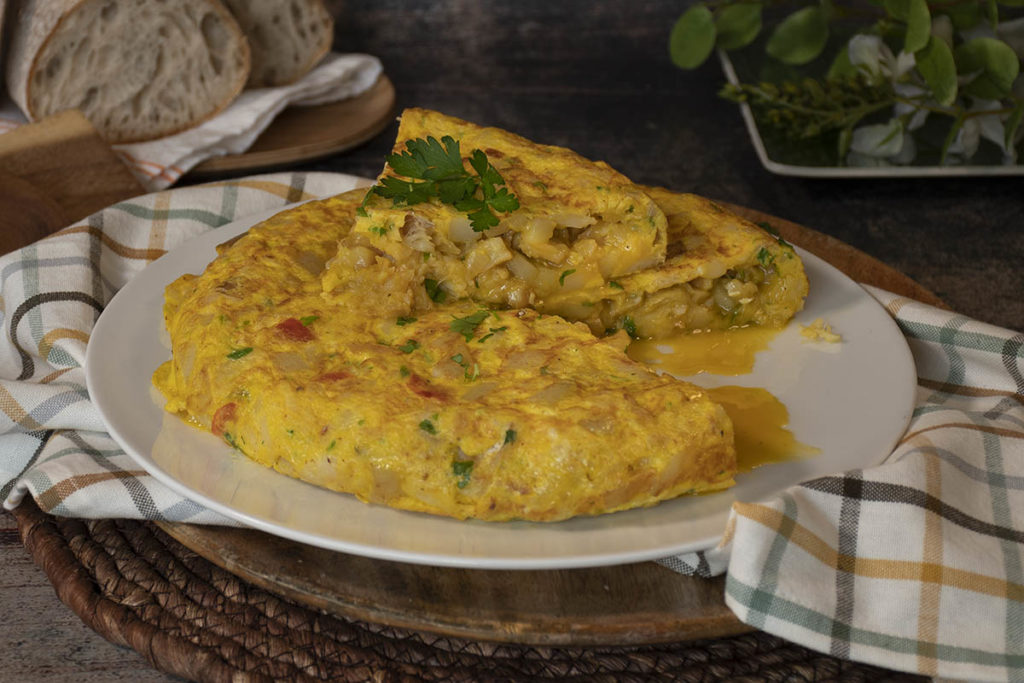 Tortilla de patatas y BACALAO La Cocina de Frabisa La Cocina de Frabisa