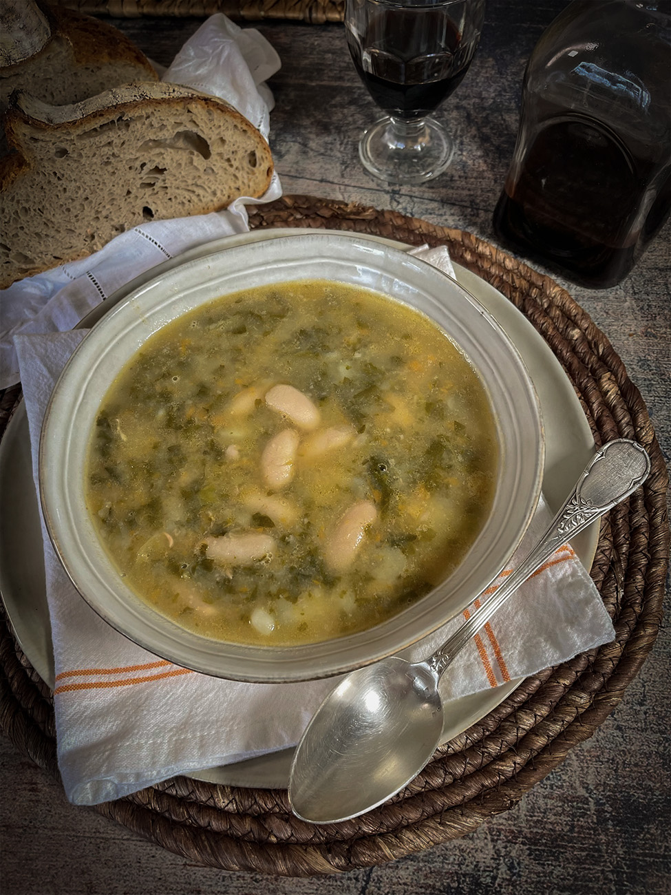 caldo gallego receta clasica