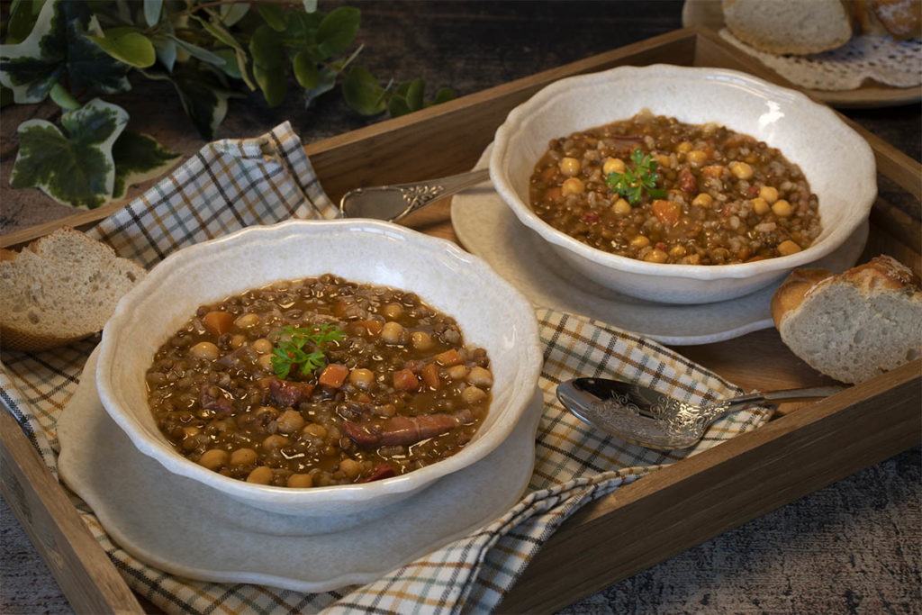 Lentejas con garbanzos. MEJOR CON LEGUMBRES La Cocina de Frabisa La
