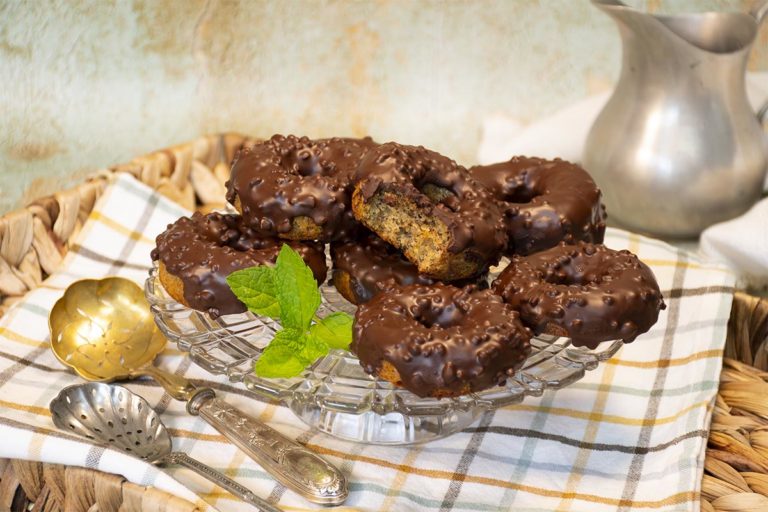 Donuts De Chocolate. SALUDABLES. S/azúcar Añadido - La Cocina De ...