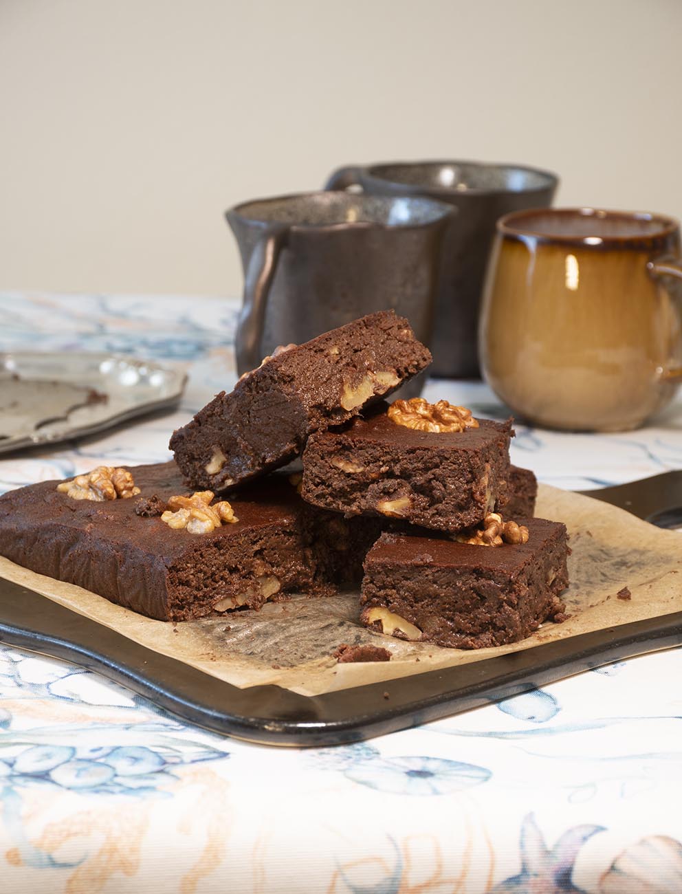 brownie de chocolate sin azucar