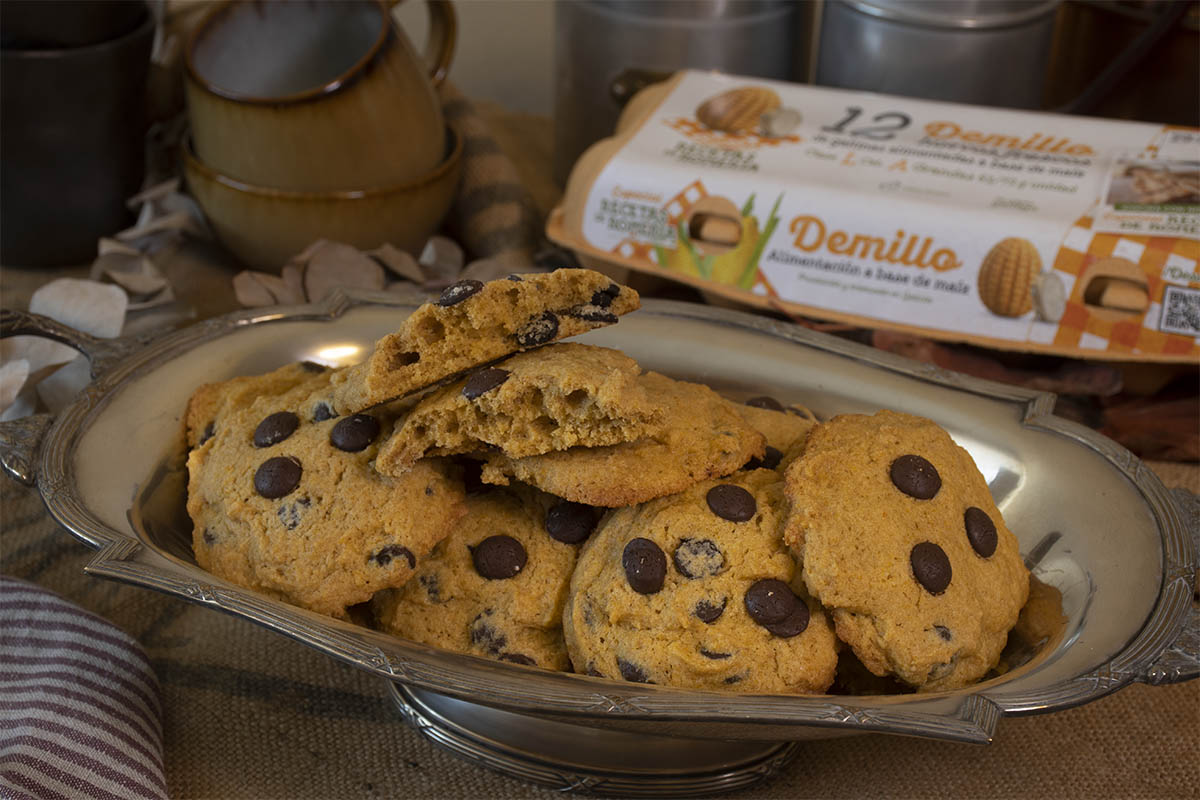 ▷ Galletas de Calabaza y Chocolate SIN Azúcar