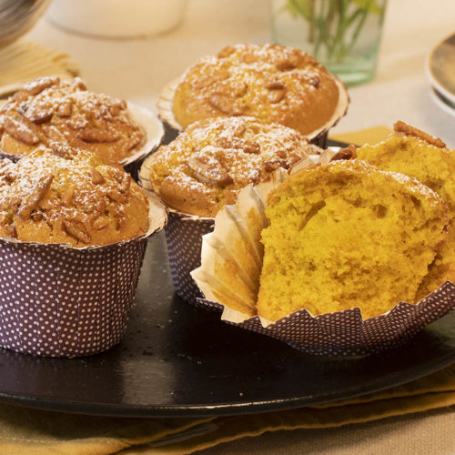 Muffins de calabaza