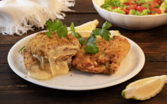 pechuga de pollo rellena
