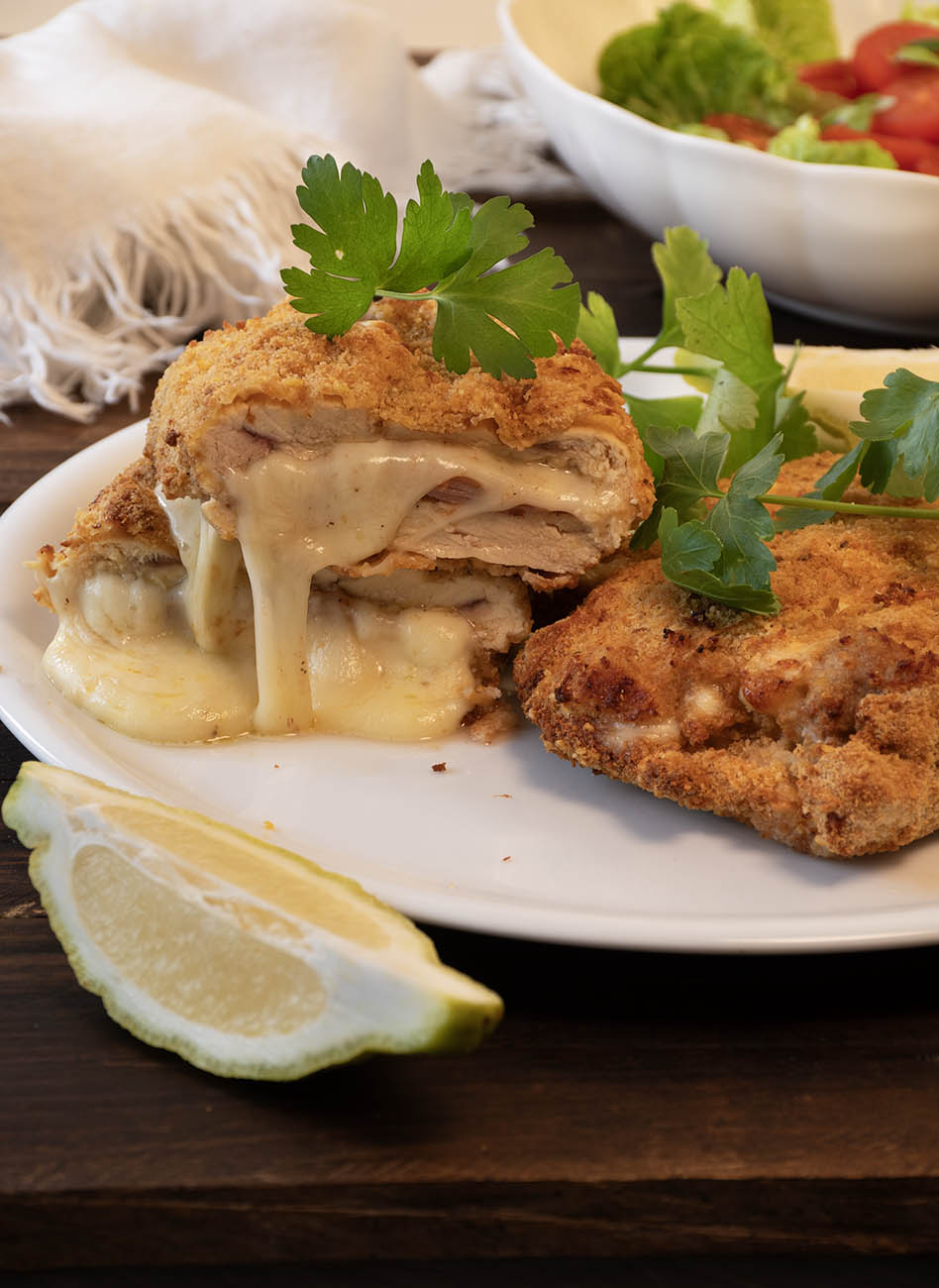 pechuga de pollo rellena