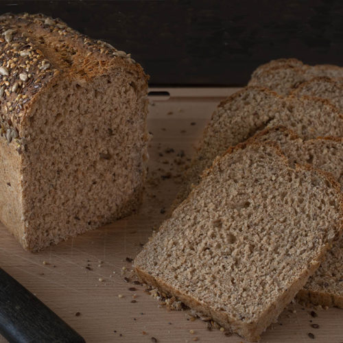 pan de molde con queso y ajos