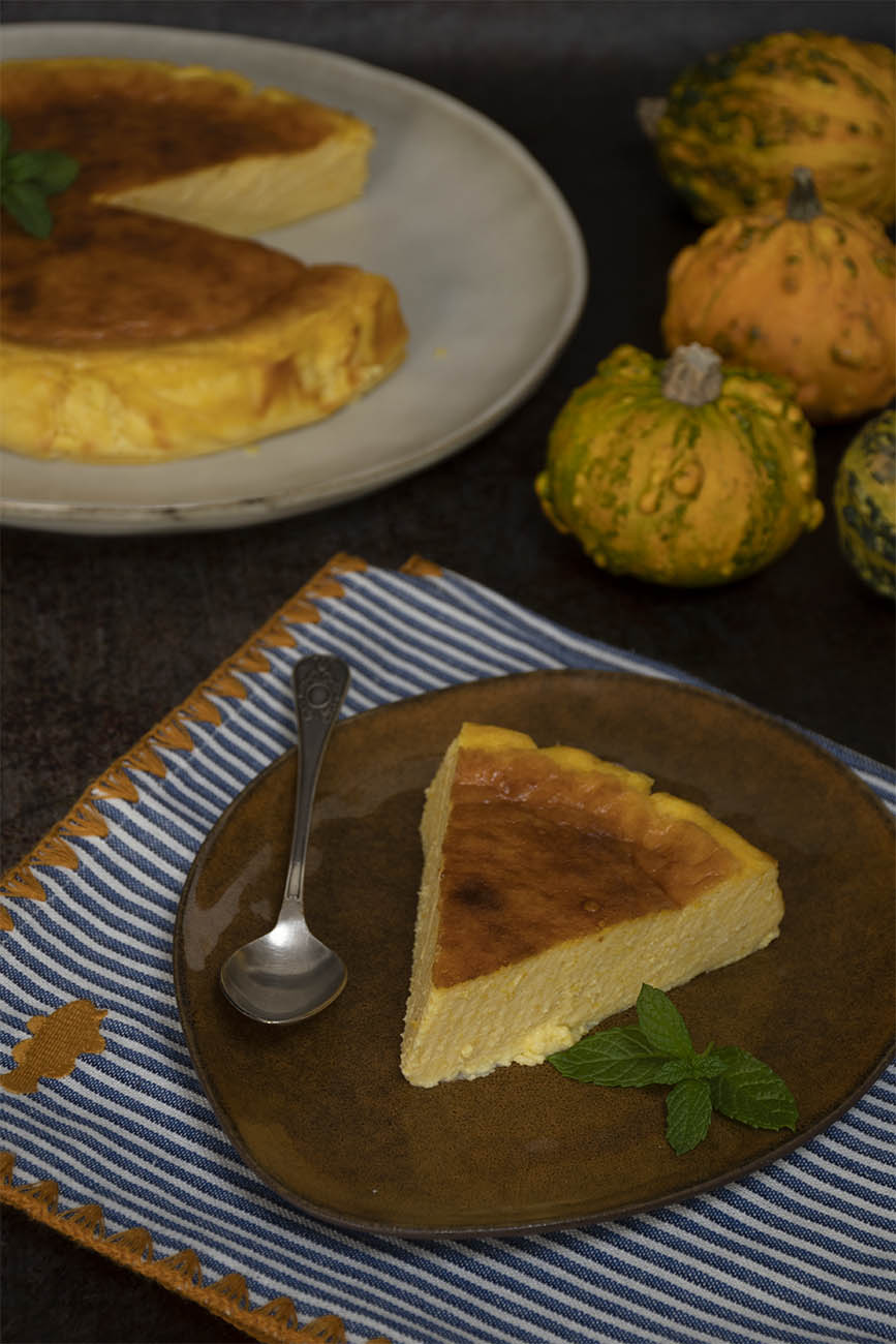 Tarta de queso y calabaza. RÁPIDA Y FÁCIL - La Cocina de Frabisa La Cocina  de Frabisa