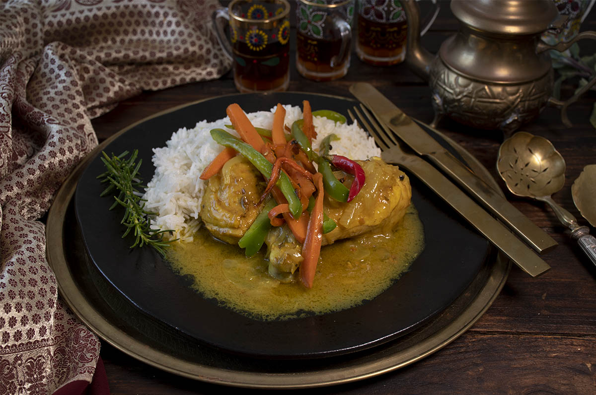 pollo al curry