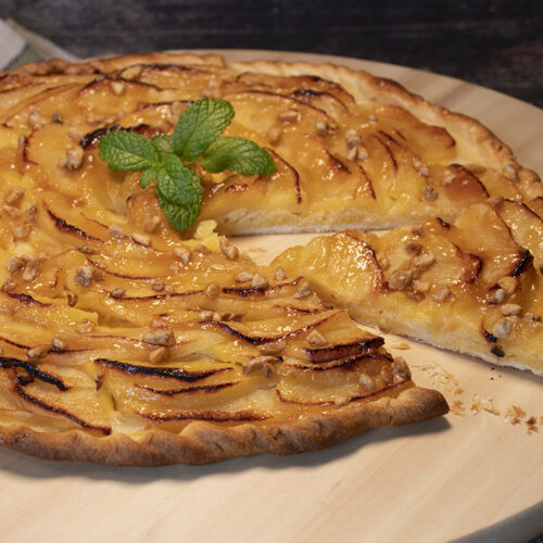 TARTA DE MANZANAS Y ALMENDRAS