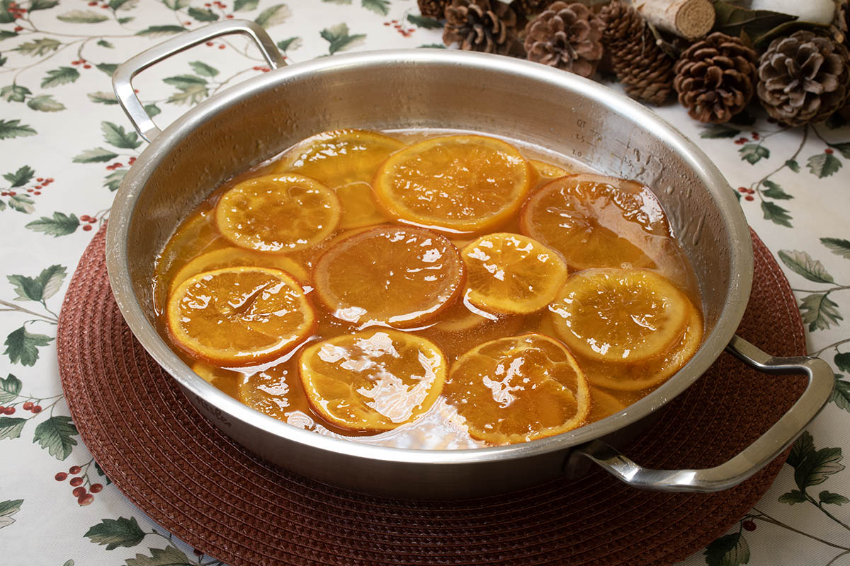 naranjas en almibar