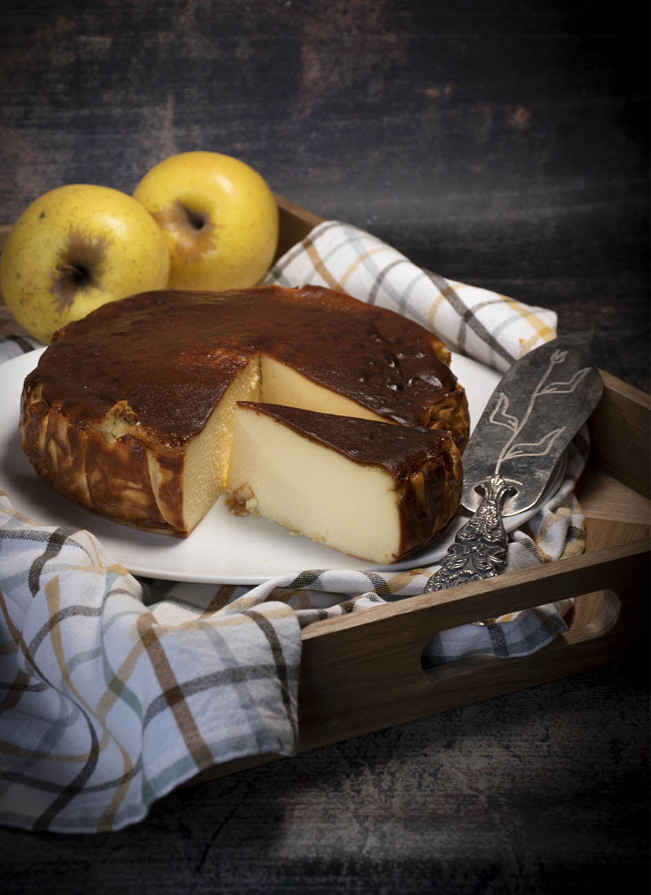 Tarta de queso con cesto de frutas. - La Cocina de Frabisa La Cocina de  Frabisa