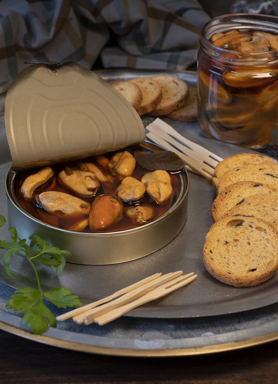 mejillones en escabeche
