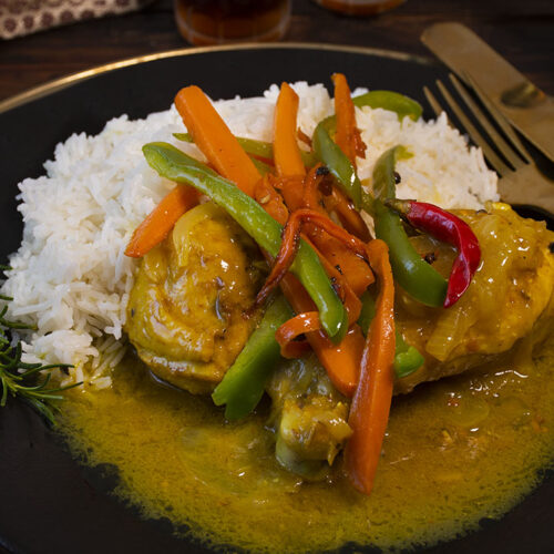 pollo al curry