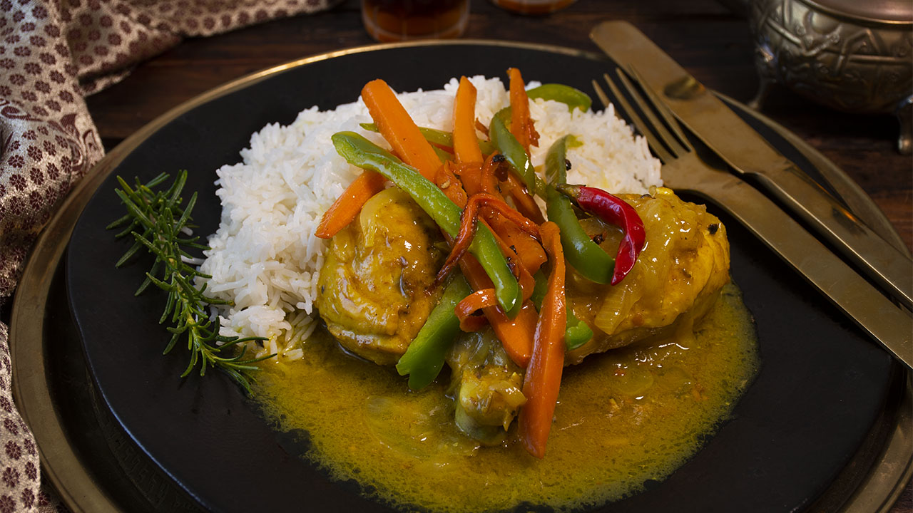 pollo al curry