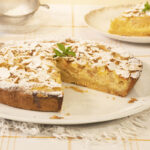 tarta de peras y crema de almendras