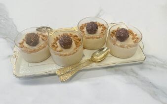 panna cotta de turron