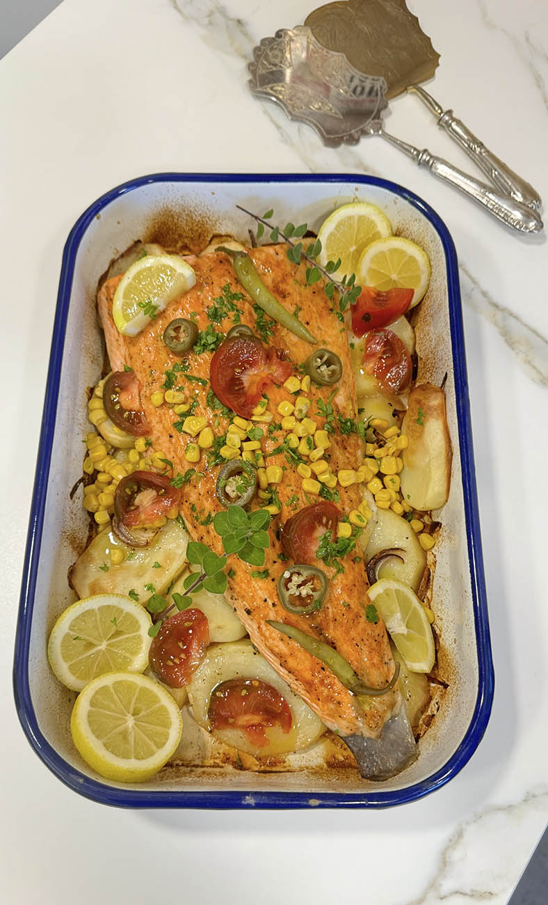 salmon al horno