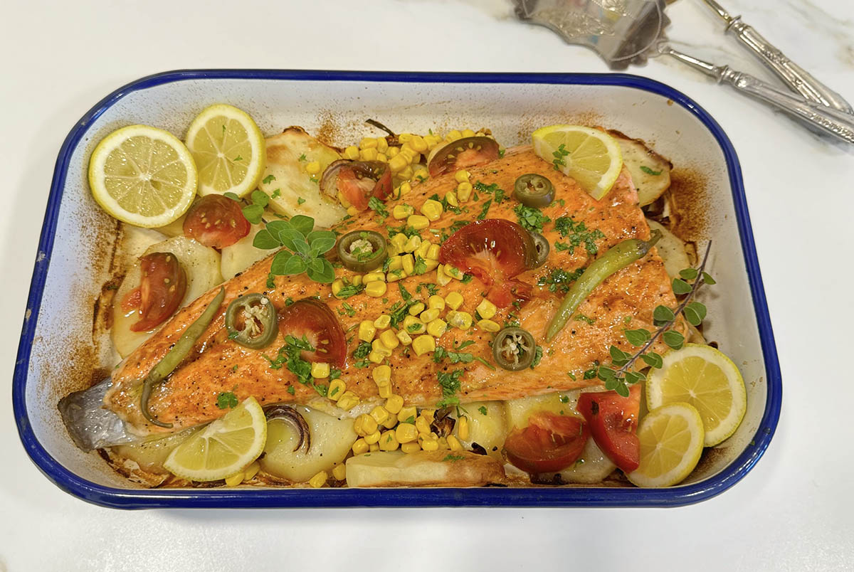 salmon al horno
