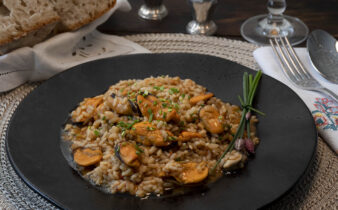 arroz con mejillones