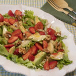 ensalada de fresas