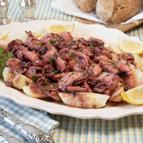 chipirones a la plancha con ajo y perejil