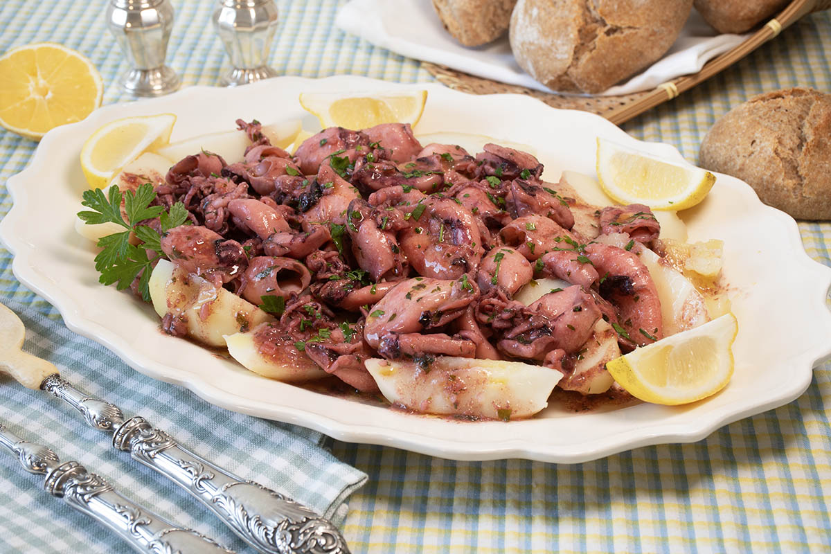 chipirones a la plancha con ajo y perejil