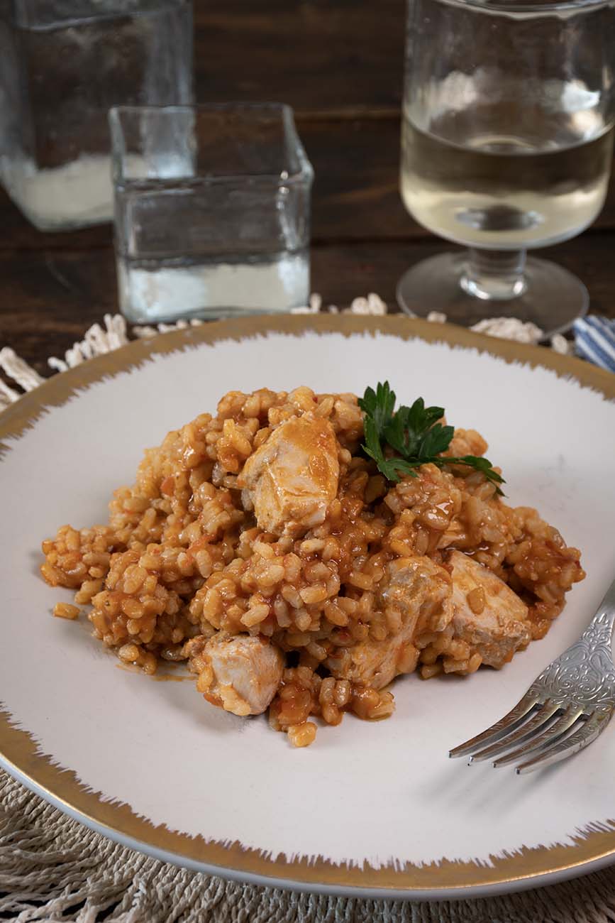 arroz con bonito
