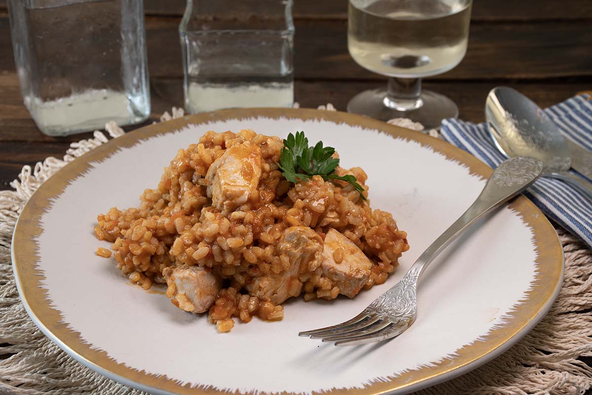arroz con bonito