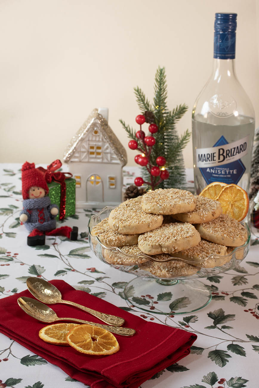 galletas de sesamo y anis