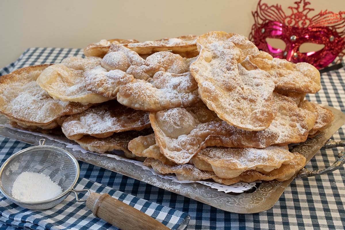 orejas crujientes de carnaval