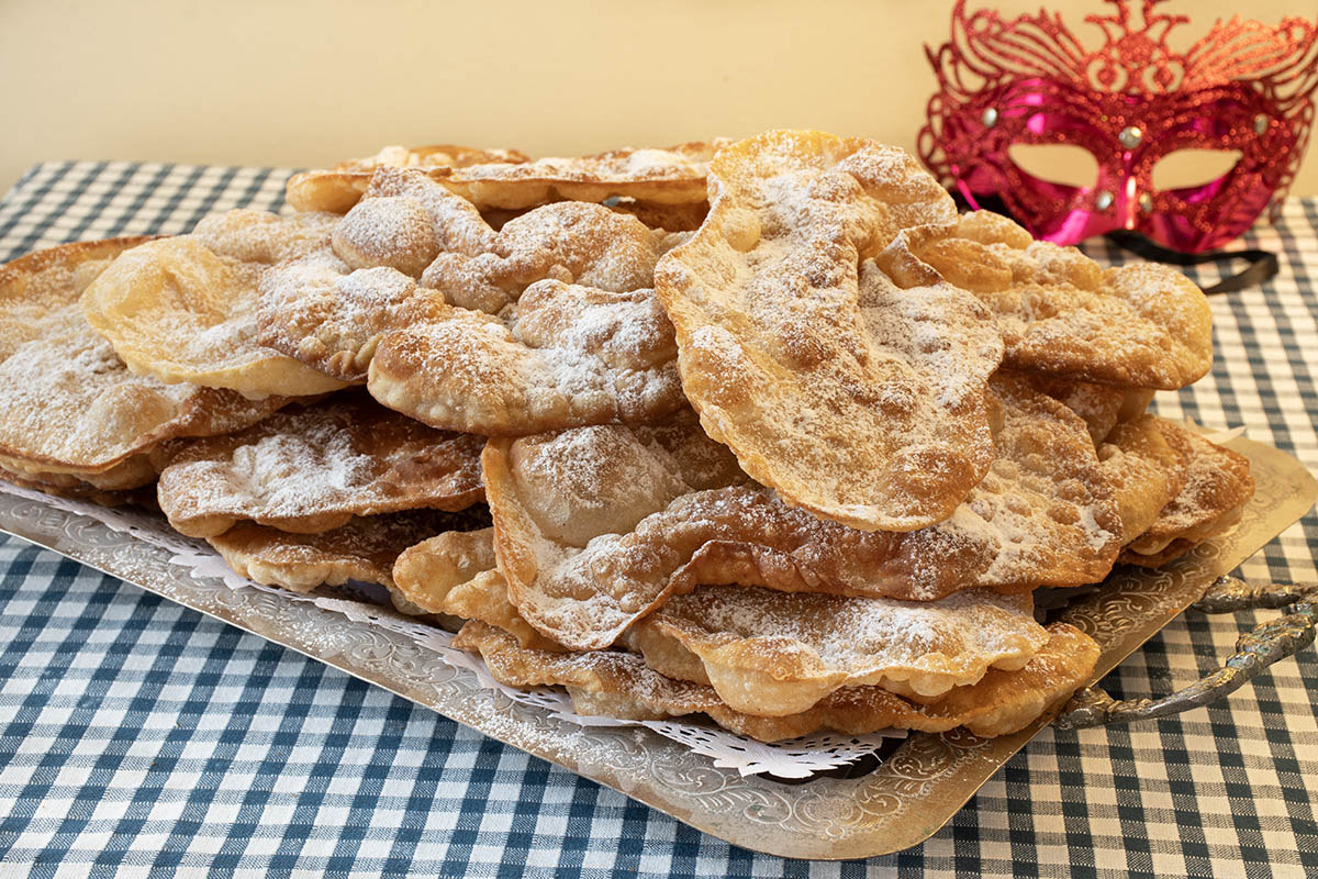 orejas crujientes de carnaval