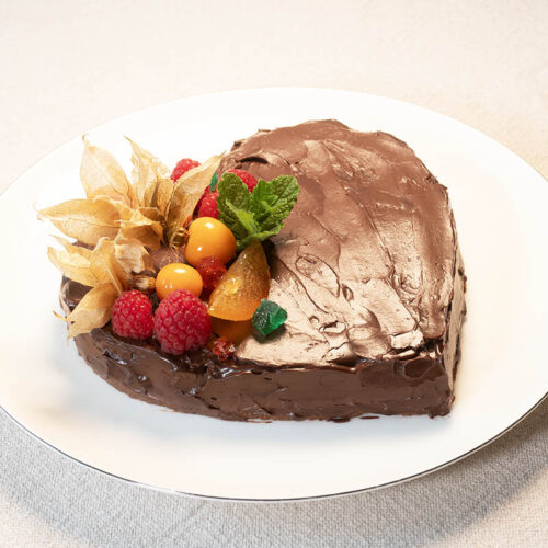 tarta de chocolate saludable