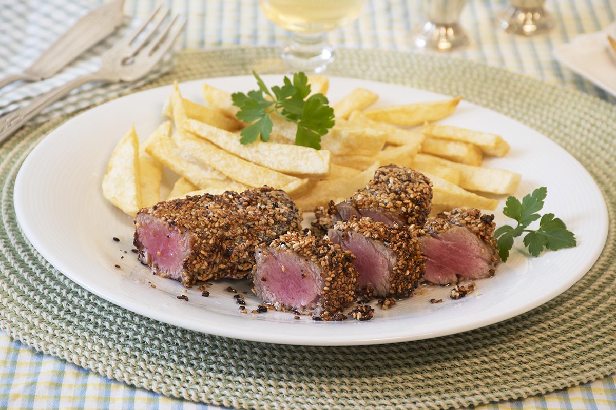 tataki de atun rojo