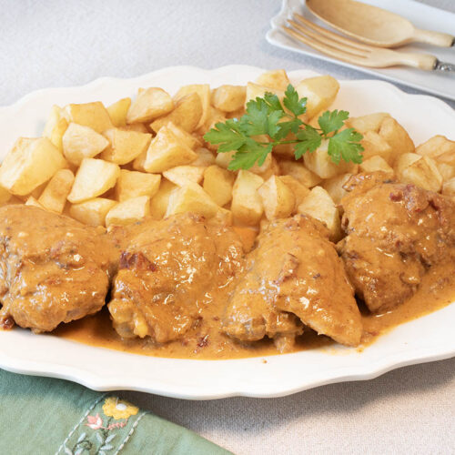 pollo en salsa italiana