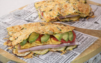 sandwich crujiente sin pan