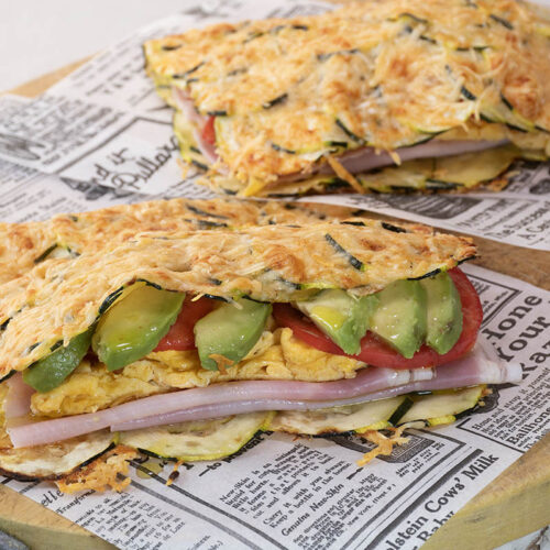 sandwich crujiente sin pan