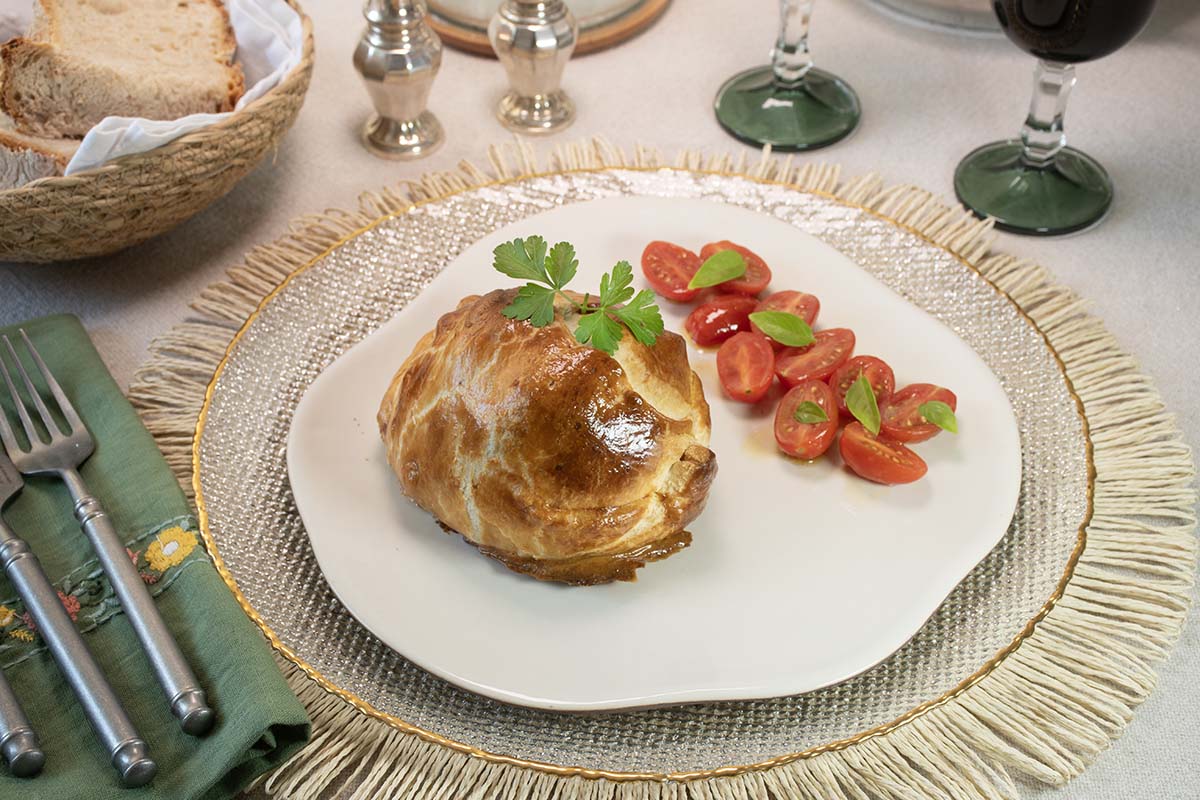 Solomillo wellington de cerdo