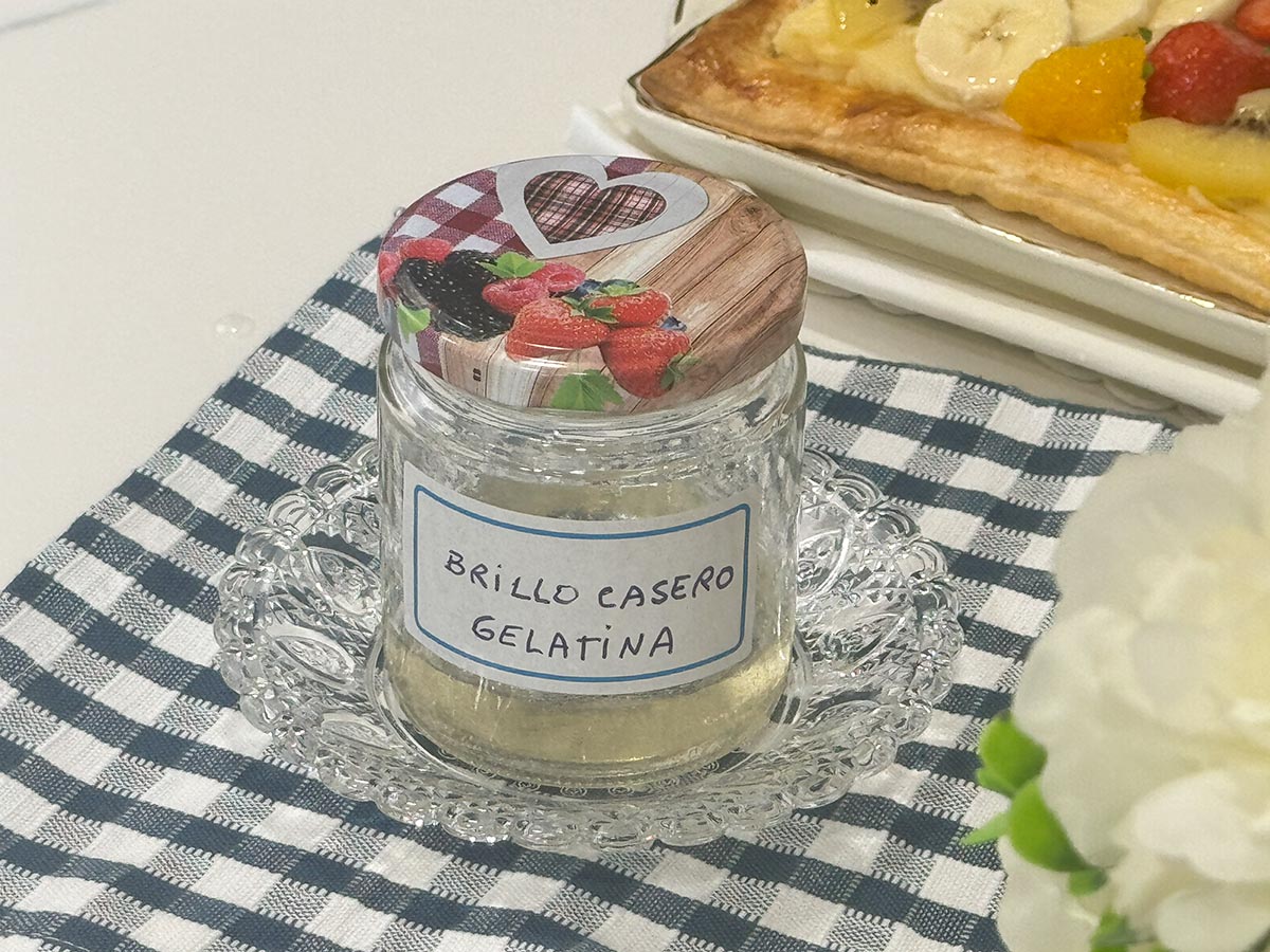 BRILLO DE GELATINA CASERO